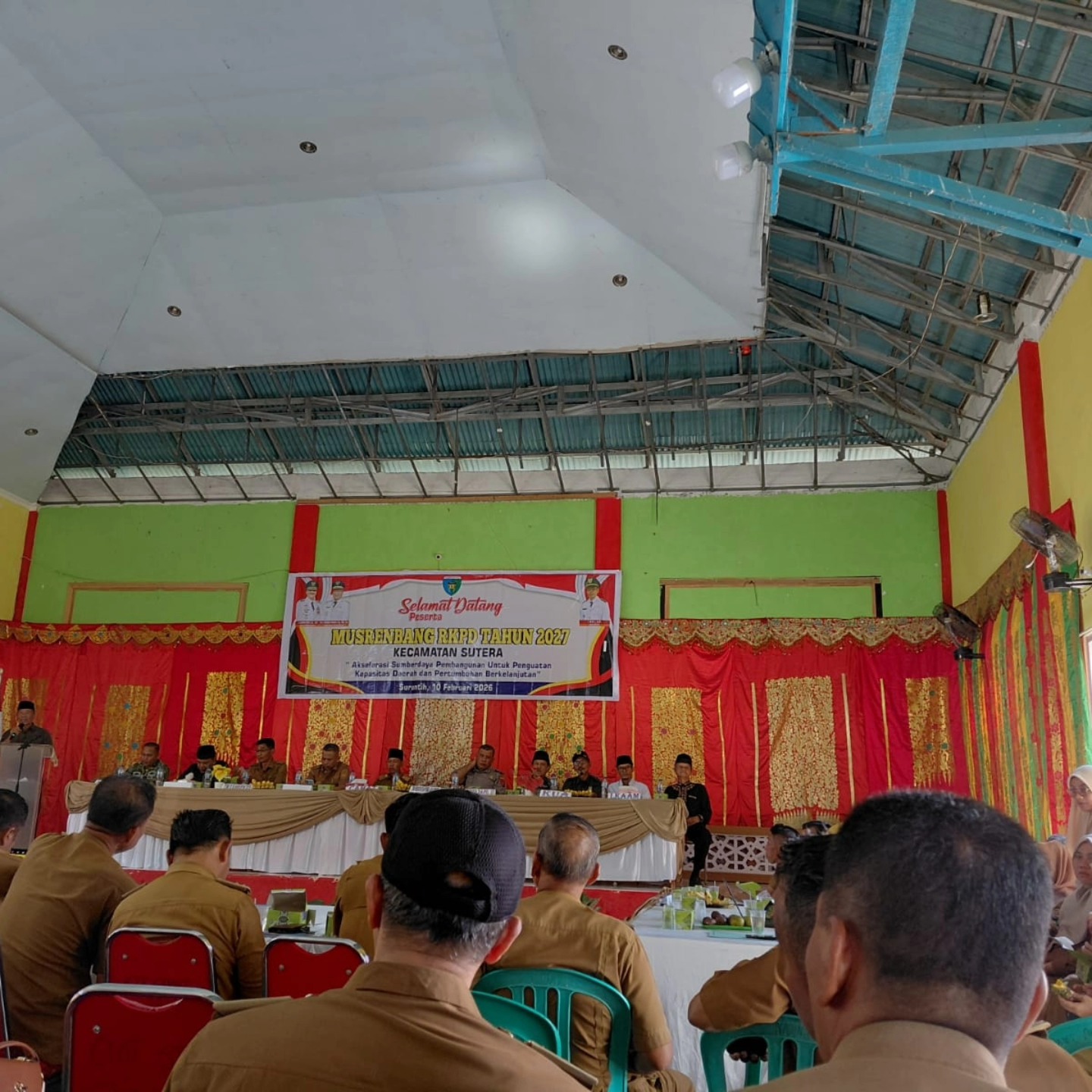 Musrenbang Kecamatan Sutera