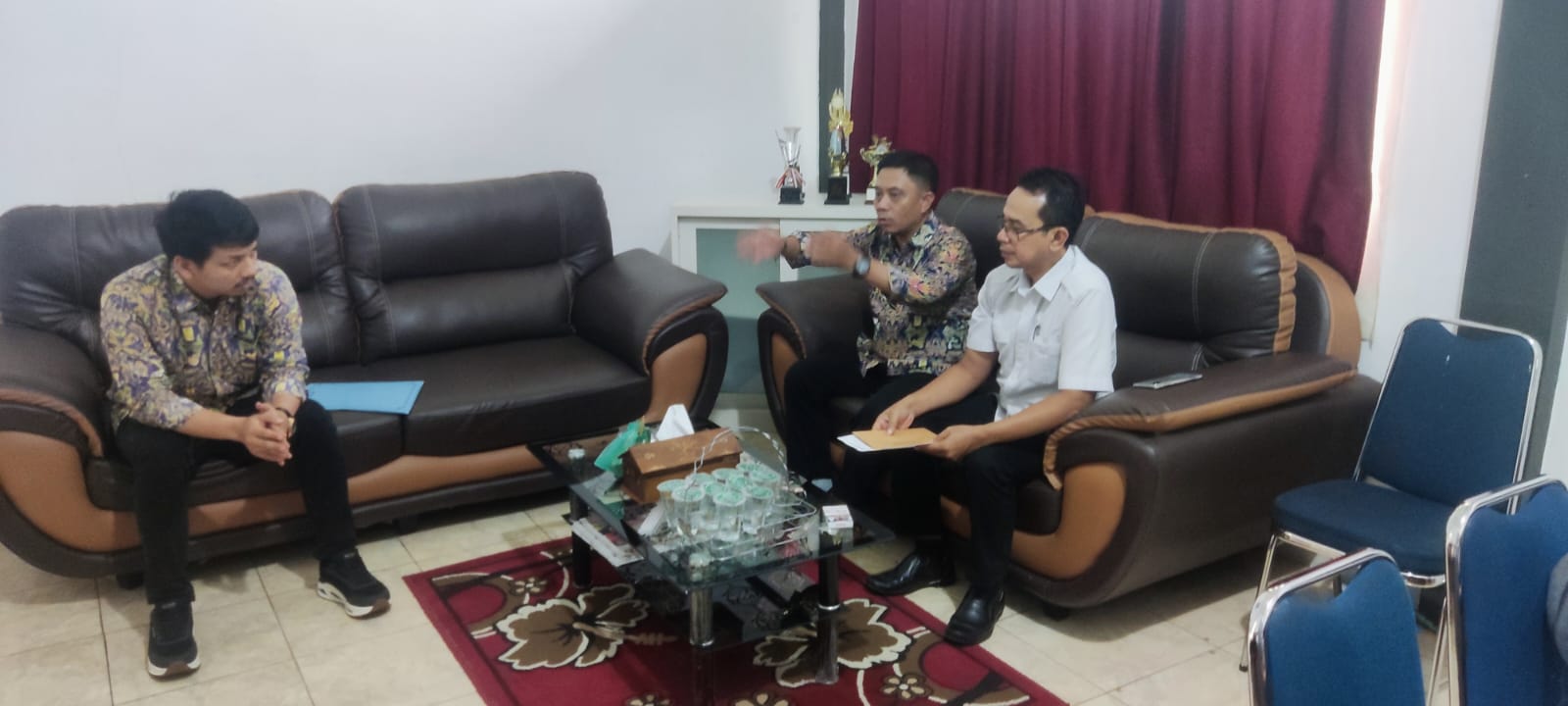 Kunjungan PPK BWS Sumatera V Padang ke Dinas Pekerjaan Umum dan Penataan Ruang Kabupaten Pessel