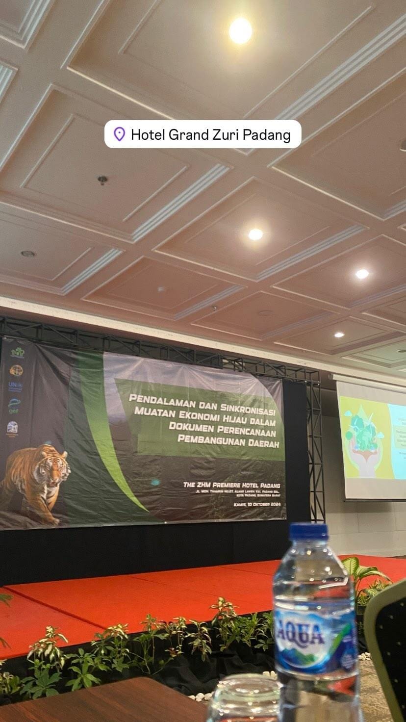 Diskusi dan Paparan Draft Roadmap Pengembangan Ekonomi Hijau di Koridor Ekosistem Rimba 