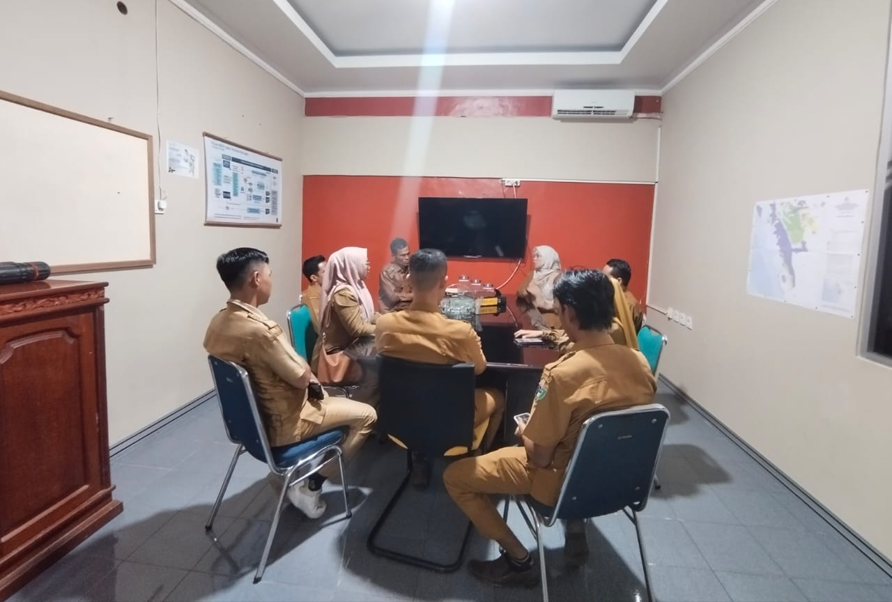 Koordinasi Bersama Wali Nagari Kecamatan Pancung Soal terkait PPTPKH